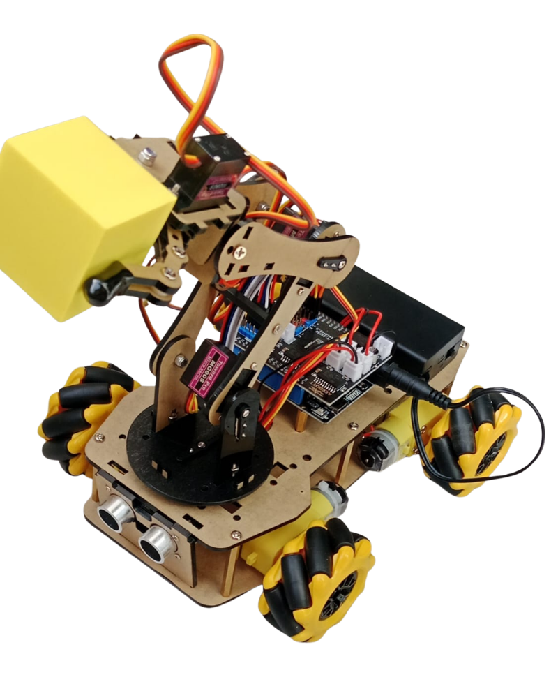 Smart Car with Robotic Arm